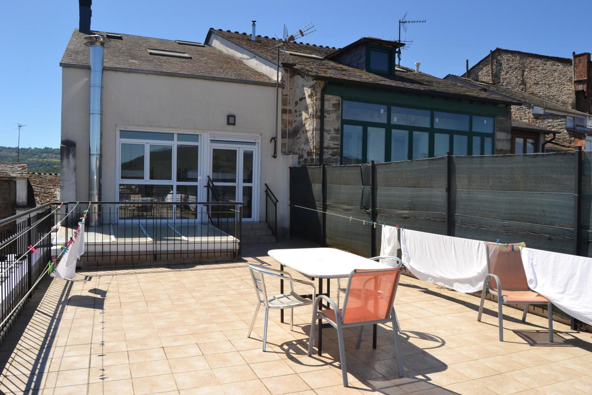 Albergue Internacional Sarria Exterior foto